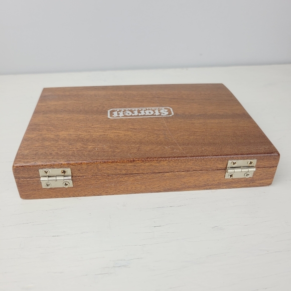 Starrett No. 55 Beveled Edge 4 1/2" Square Tool With Wooden Box Machinist - Picture 10 of 15